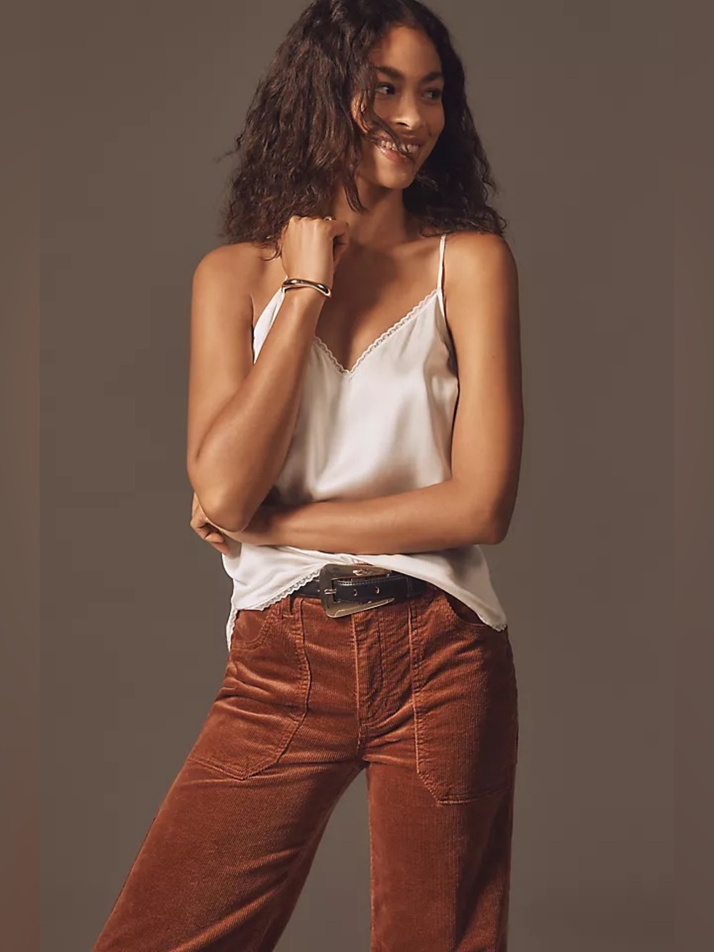 Pilcro Rylan High-Rise Flare Pants Corduroy Edition - Picture 3 of 15